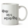 Cana alba personalizata One In A Minion, INOVATIX&reg;. 330ml, Oem