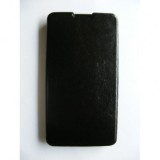 Husa Flip Stand Lenovo A889 Neagra Premium