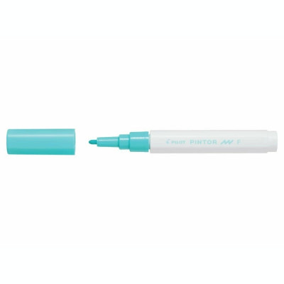 Marker cu vopsea Pintor Pilot 1.00 mm varf rotund Fine Verde Deschis foto