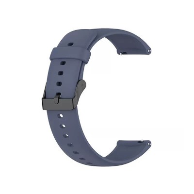Curea Edman compatibila Huawei Watch 3, 22mm, Gri Petrol foto