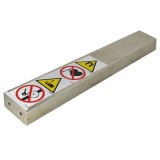 Separator magnetic bara pentru fier, suspendat pentru benzi transportoare, 650 x 120 x 60 mm, N52