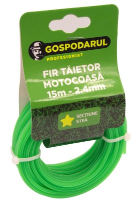 Fir taietor 15m - 2.4mm (sectiune stea) (MC) PowerTool TopQuality foto