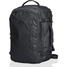 Rucsac pentru calatorii Bidmamba, 40 x 20 x 25 cm, 20 L, negru, mici defecte