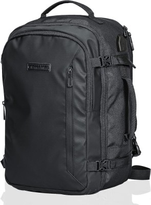 Rucsac pentru calatorii Bidmamba, 40 x 20 x 25 cm, 20 L, negru, mici defecte foto