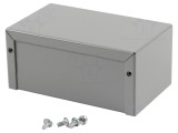 Carcasă universală aluminiu gri 76x127x56mm