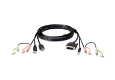 CABLU video Aten I/O ACC CABLE HDMI/DVI-D KVM/1.8M 2L-7D02DH &amp;quot;2L-7D02DH&amp;quot; (timbru verde 0.08 lei) foto
