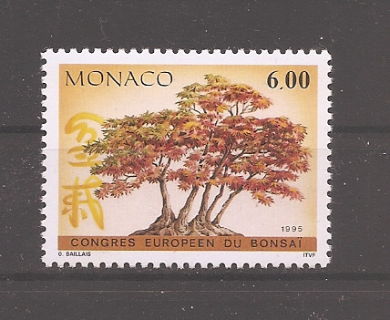 Monaco 1995 - Congresul European Bonsai, MNH