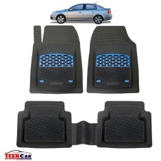 Covorase Auto TeamCar&reg; Tip Tavita Compatibile Opel Vectra C (2002-2008) Blue