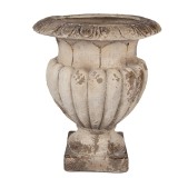 Cumpara ieftin Ghiveci flori ceramica bej &Oslash; 30x35 cm