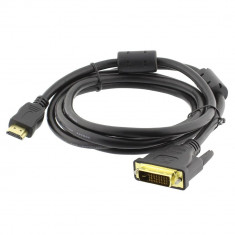 Cablu DVI-D (Dual Link) tata - HDMI tata, lungime 1,8m - 127968