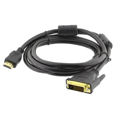 Cablu DVI-D (Dual Link) tata - HDMI tata, lungime 1,8m - 127968 foto