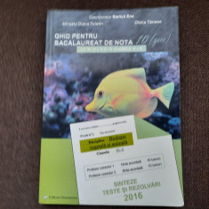 Stelica Ene - Ghid pentru bacalaureat de nota 10 la biologie, clasele IX-X