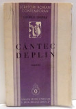 CANTEC DEPLIN , VERSURI de GEORGE LESNEA , 1934