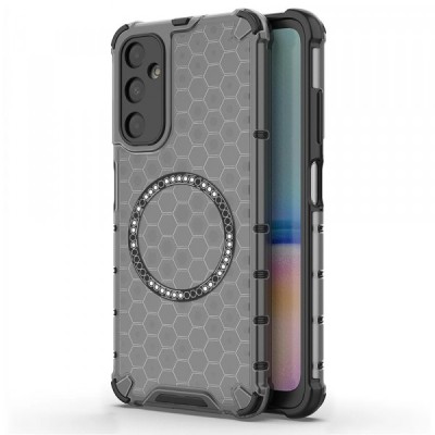 Husa MagSafe pentru Samsung Galaxy A05s A057, Techsuit, HoneyComb Shield, Neagra foto