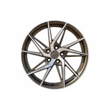 Set 4 jante aliaj AGT 18x8 ET35 5x114.3 bronz polish mat