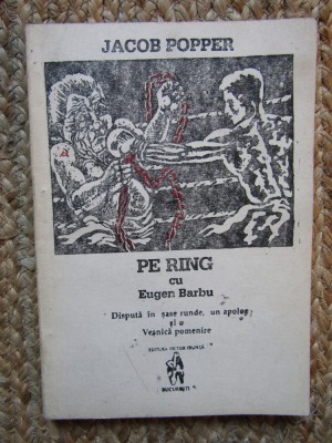 Jacob Popper - Pe ring cu Eugen Barbu, 1991 foto