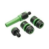 Set duza de stropit reglabila cu adaptor robinet si conectori rapizi 1/2 inch