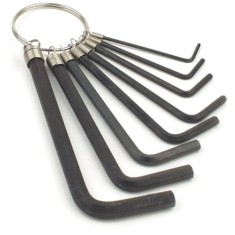 Set chei imbus Hex Mannesmann 180-10CV, O2 - 10 mm, 8 piese