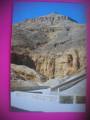 HOPCT 6945 MORMANTUL LUI TUTANKHAMUN -VALEA REGILOR-EGIPT -AFRICA-NECIRCULATA foto