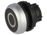Comutator 22mm Negru cu Acționare prin Apăsare