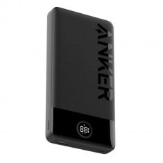 Anker - Power Bank PowerCore 324 (A1237G11) - USB, Type-C, Digital Display, 10000mAh, 12W - Black