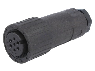 Conector circular mamă IP67 7 pini foto