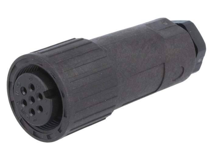 Conector circular mamă IP67 7 pini