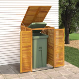 vidaXL Magazie pubelă gunoi unică, 70x89x117 cm, lemn masiv de acacia 360027