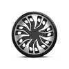 Set 4 Capace Roti 15 inch Silver-Black Fast Van 96938 ABS Universal