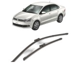Cumpara ieftin Set stergatoare auto Volkswagen POLO V Saloon (602, 604, 612, 614) din 2010-2022, pentru parbriz auto, 2 bucati, Valeo Silencio Xtrm, din cauciuc sili