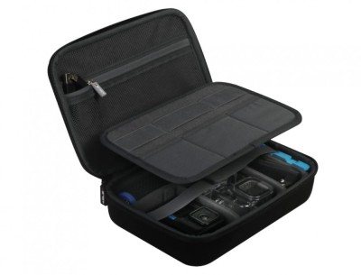 Geanta de protectie si transport JSVER pentru camera GoPro, negru - RESIGILAT foto
