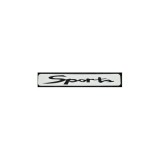 Abtibild &quot;SPORTS&quot; culoare Alb Cod:DZ-075 Automotive TrustedCars, Oem