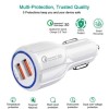 Incarcator Auto cu 2 Porturi USB, QC 3.0, Dual charge G-C21, Universal