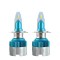 Set 2 LED-uri Auto Techstar&reg; MI2, H7, 40w, 4000 Lumeni, 6500K, AUTO, 12-24 Volti, CSP, Canbus, Miez Cupru, Radiator Aluminiu