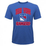 New York Rangers tricou de copii All Time Great Triblend blue - Dětsk&eacute; S (6 - 9 let)