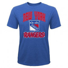 New York Rangers tricou de copii All Time Great Triblend blue - Dětské S (6 - 9 let)