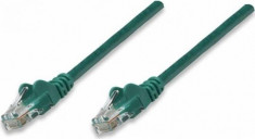 Cablu UTP Intellinet Patchcord Cat 5e 1m Verde foto