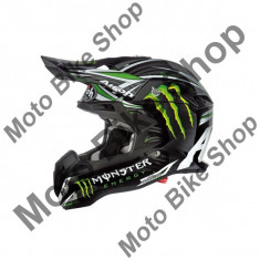 MBS Casca motocross Airoh Terminator Monster, carbon, negru/verde , XXL, Cod Produs: TM17XL foto