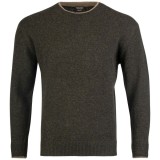 Jack Pyke Ashcombe Pulover 100% l&acirc;nă de miel cu guler O, culoare oliv