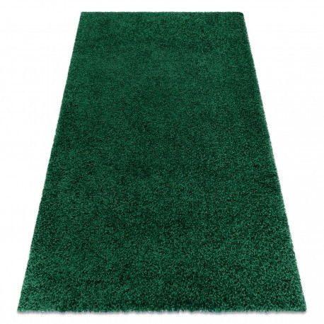 Covor SOFFI shaggy 5cm sticla verde, 70x250 cm