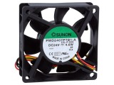 Ventilator axial DC 24V 70x70x25mm 83,25m3/h 45dBA cu bilă