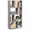VidaXL Bibliotecă, gri sonoma, 60x20x120 cm, lemn prelucrat 858152