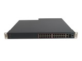 Switch Avaya 4526T-PWR+ cu 24 de porturi de 100 Mb PoE+, 2 porturi combo SFP de 1 Gb și 2 suporturi pentru surse de alimentare de tip AC