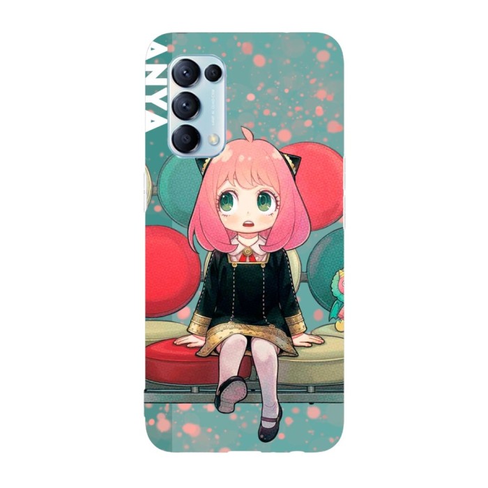 Husa compatibila cu Oppo Find X5 model Anya Forger Spy x Family, Silicon, TPU, Viceversa