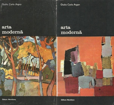 Arta moderna, Vol. 1 + 2 - Giulio Carlo Argan T10 foto