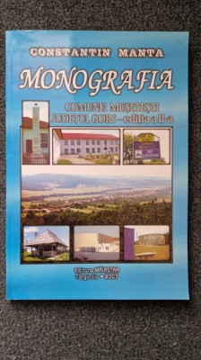 MONOGRAFIA COMUNEI MUSETESTI JUDETUL GORJ foto