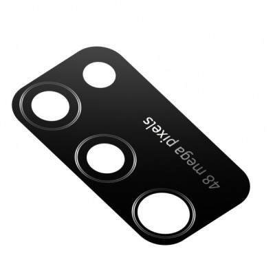 Geam Camera Spate Samsung Galaxy M21 M215, Negru foto