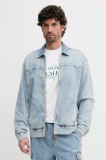 Pepe Jeans geaca jeans EMMETT FADEOUT de tranzitie, PM403101