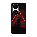 Husa compatibila cu Huawei Nova Y70 model Demon fox, Silicon, TPU, Viceversa, Transparent, Carcasa