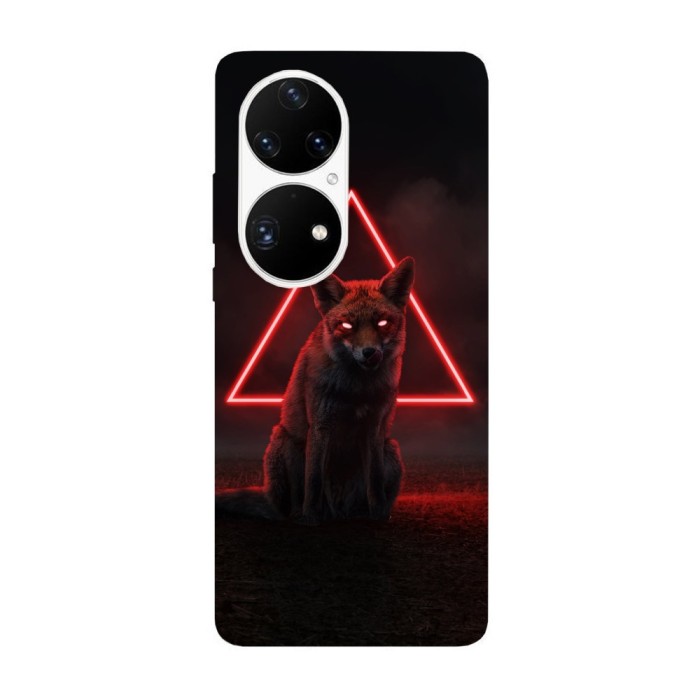 Husa compatibila cu Huawei P40 model Demon fox, Silicon, TPU, Viceversa